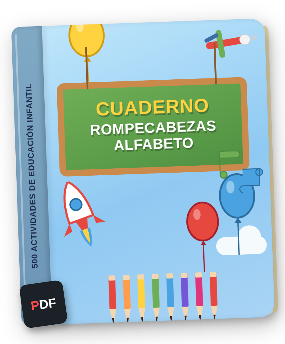Cuaderno Rompecabezas Alfabeto