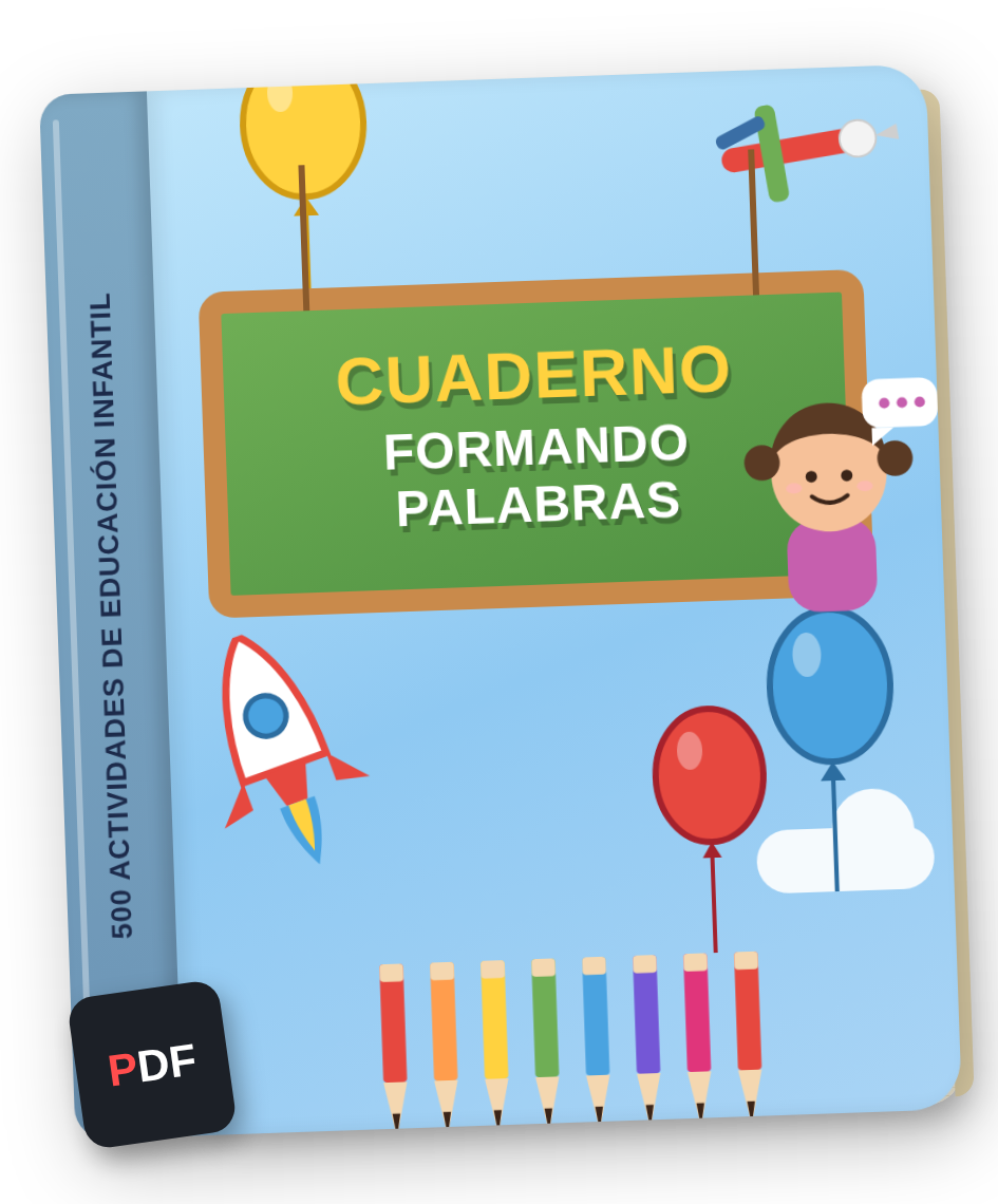 Cuaderno Formando Palabras